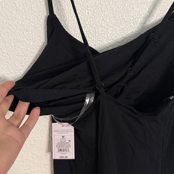 NWT- Auden- Black Sleeveless modal (CloudKit) pajama set- Medium - Picture 6 of 13